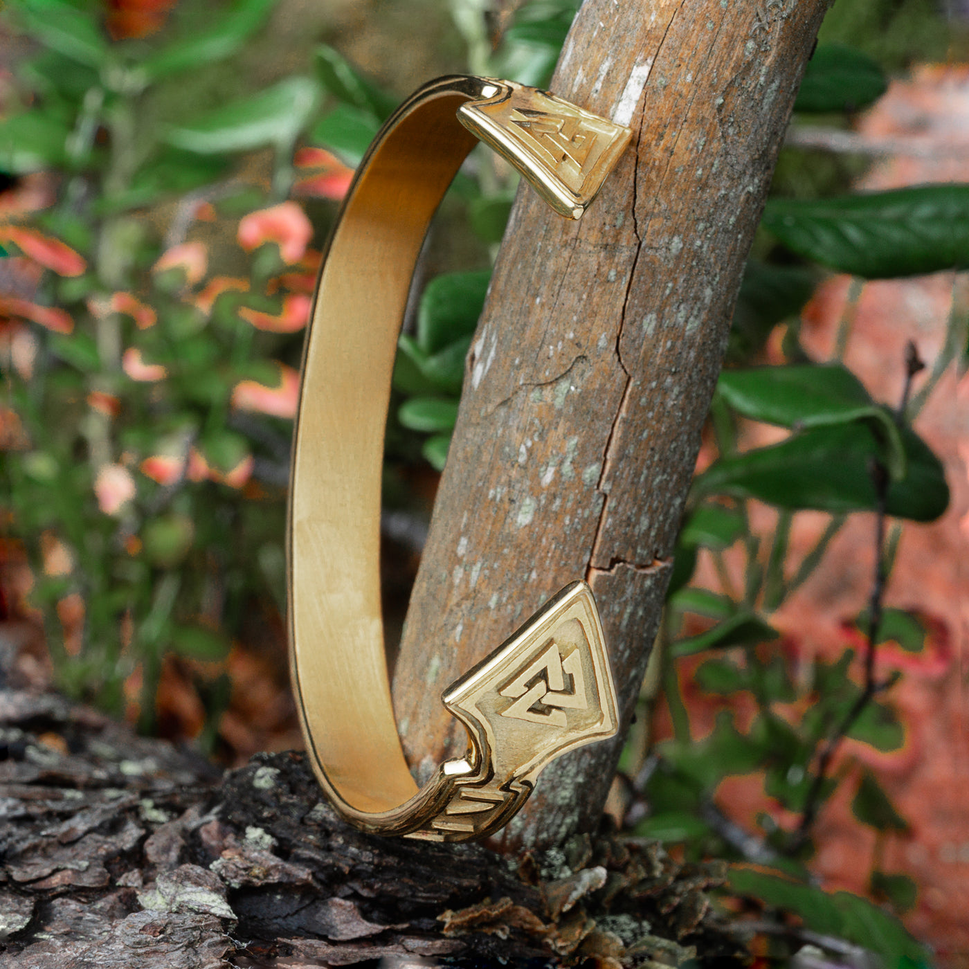 Odin Cuff, Gold Plated