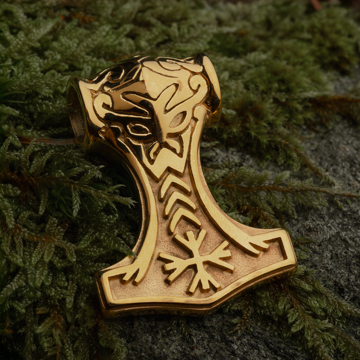 Thor's Hammer of Awe, Gold Plated