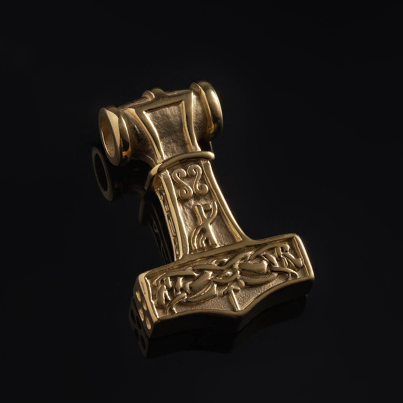 Grimfrost Thor's Hammer, Gold Plated
