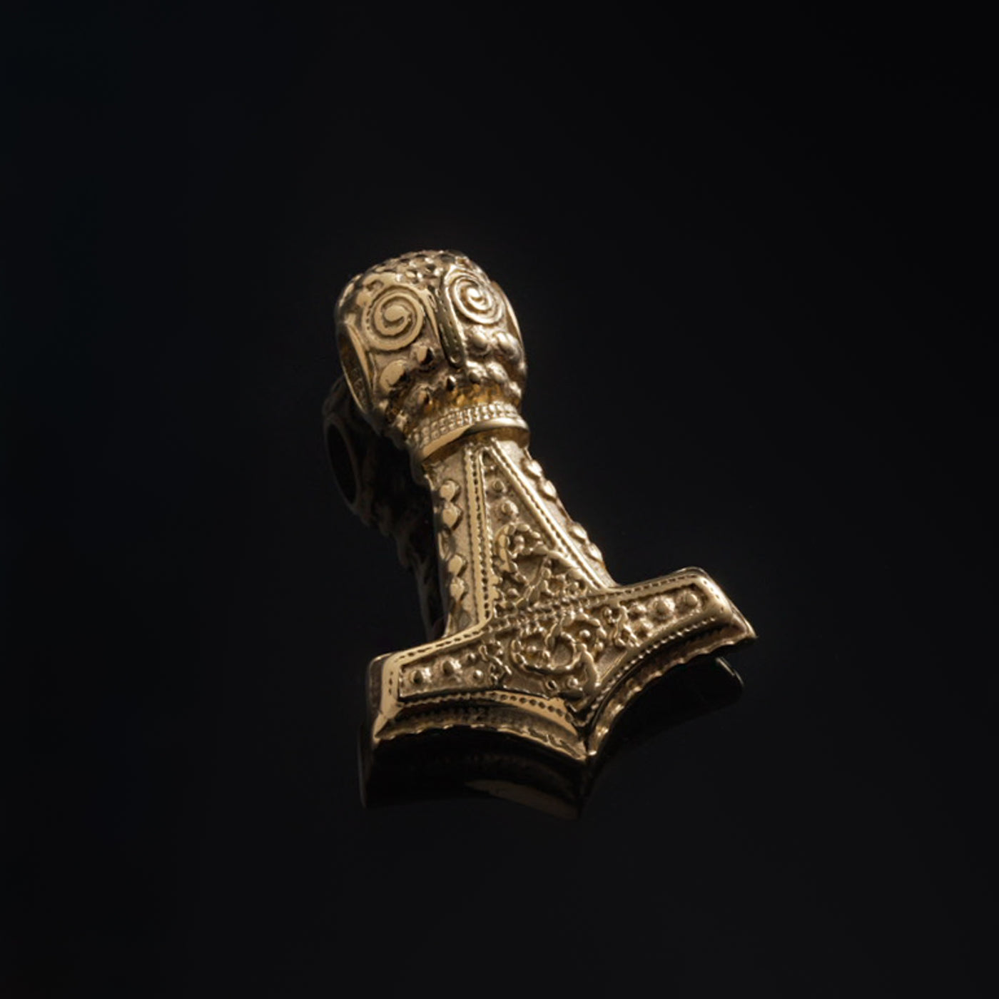 Oland Thor's Hammer, Gold Plated