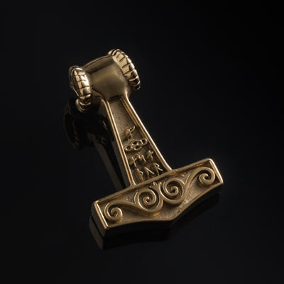 Grimfrost's Goat Hammer, Gold Plated