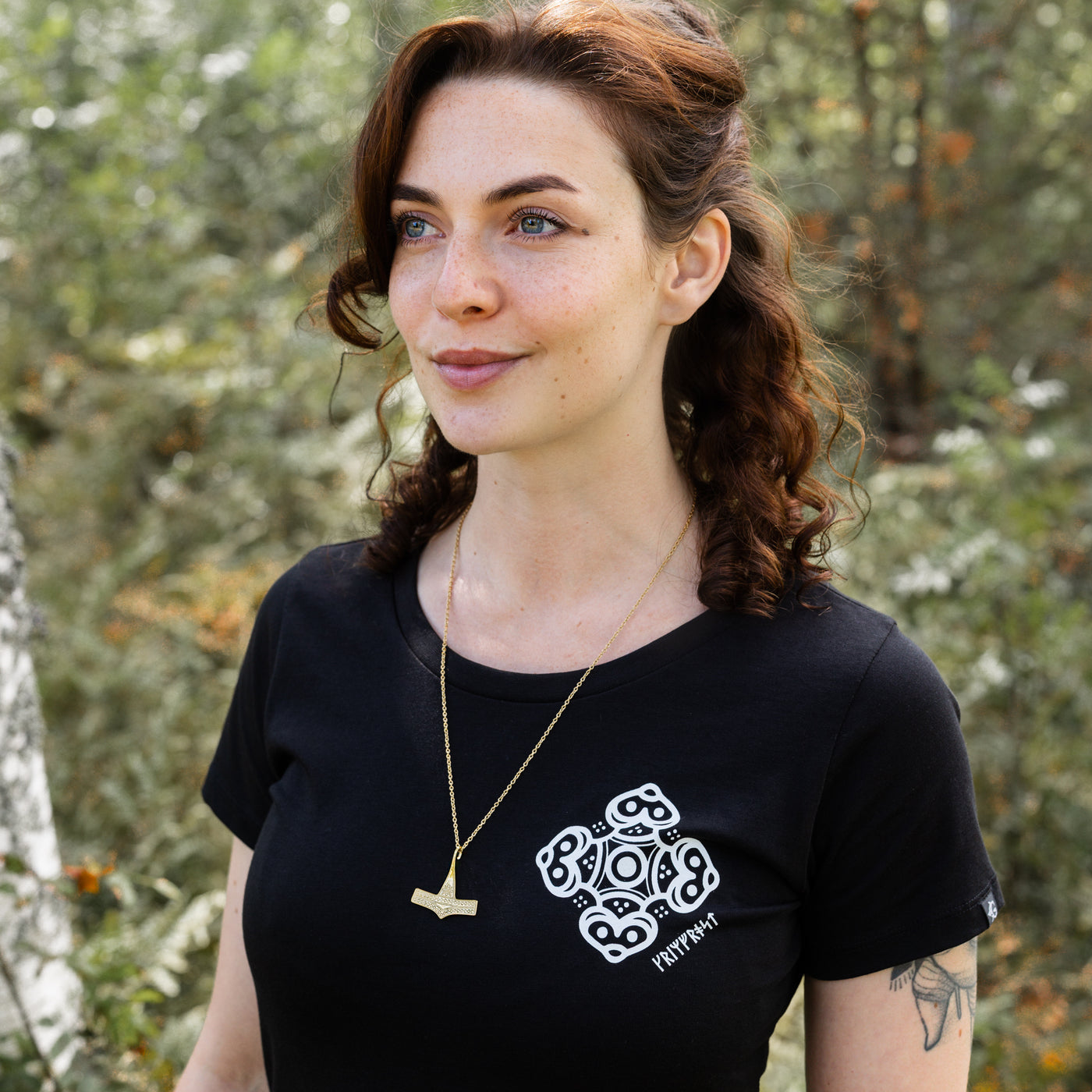 Bornholm Thor's Hammer, Gold Plated