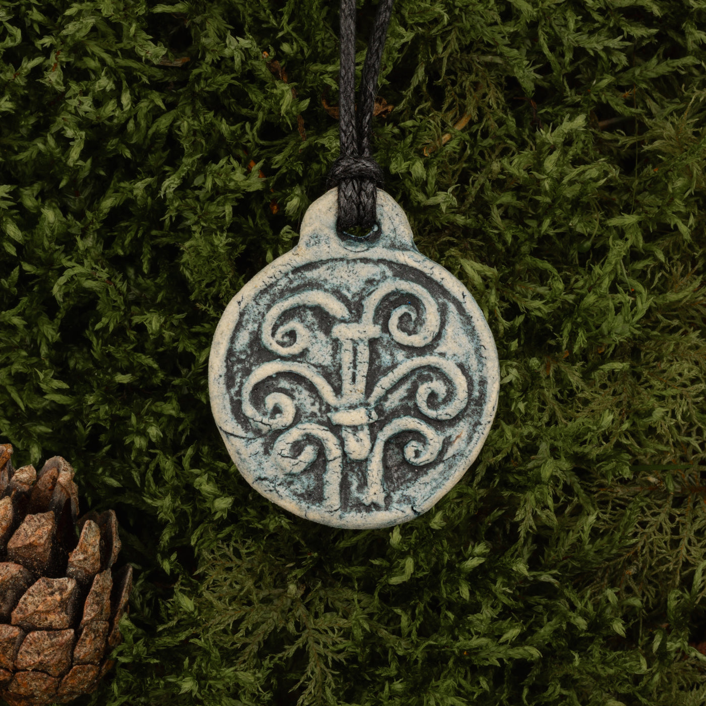 Yggdrasil Ceramic Pendant