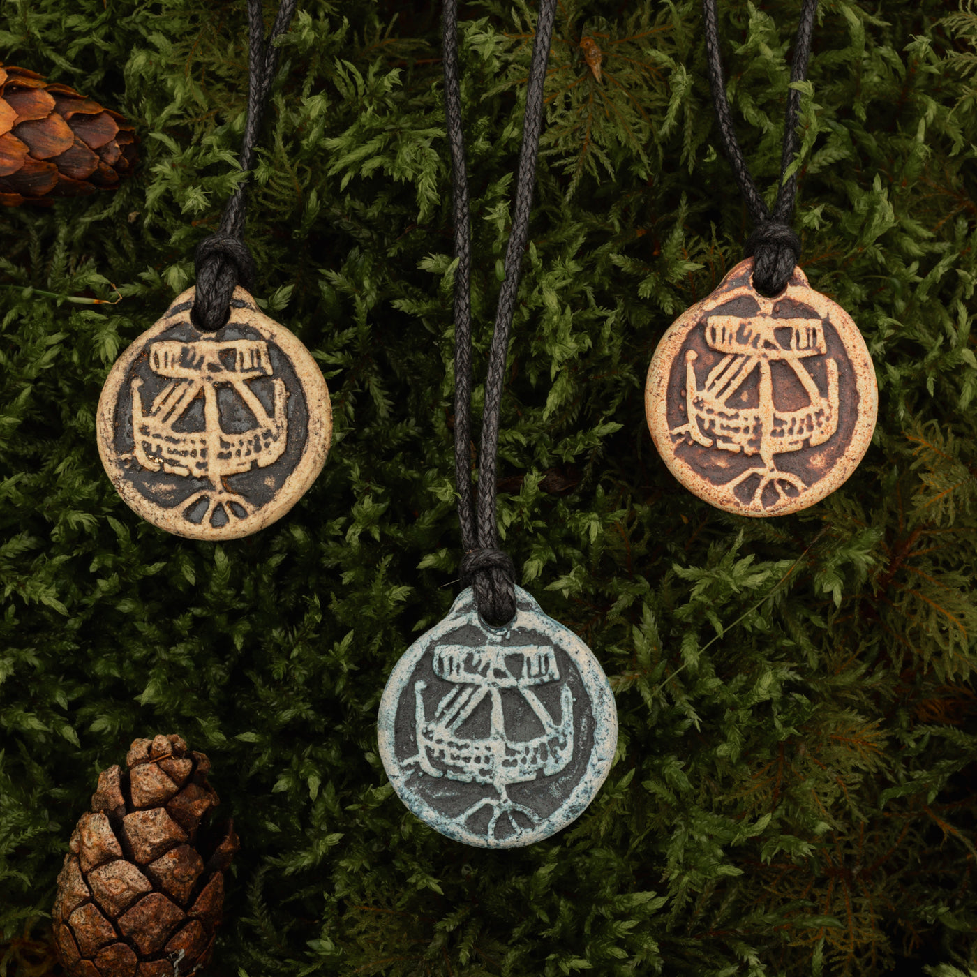 Florin Ceramic Pendant