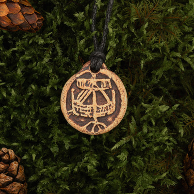 Florin Ceramic Pendant