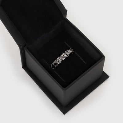 Vanadis Jewelry Box, Small, Silver Logo