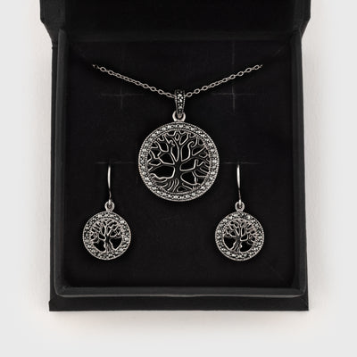 Vanadis Jewelry Box, Medium, Silver Logo