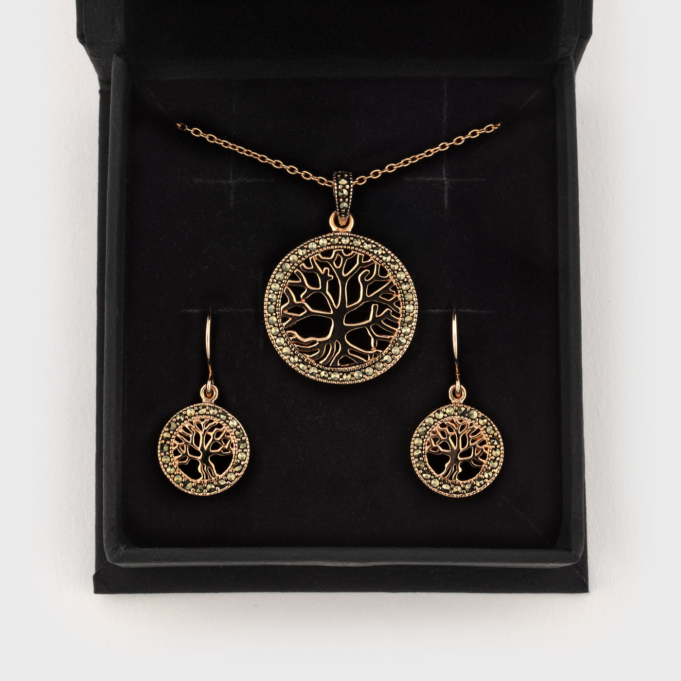 Vanadis Jewelry Box, Medium, Rose Gold