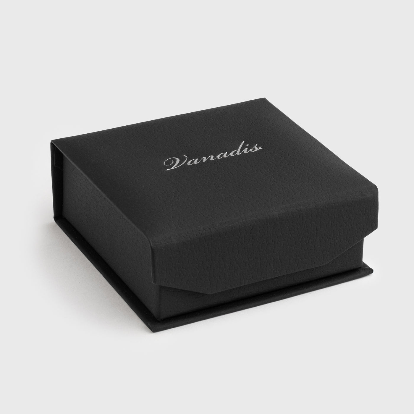 Vanadis Jewelry Box, Large, Silver Logo