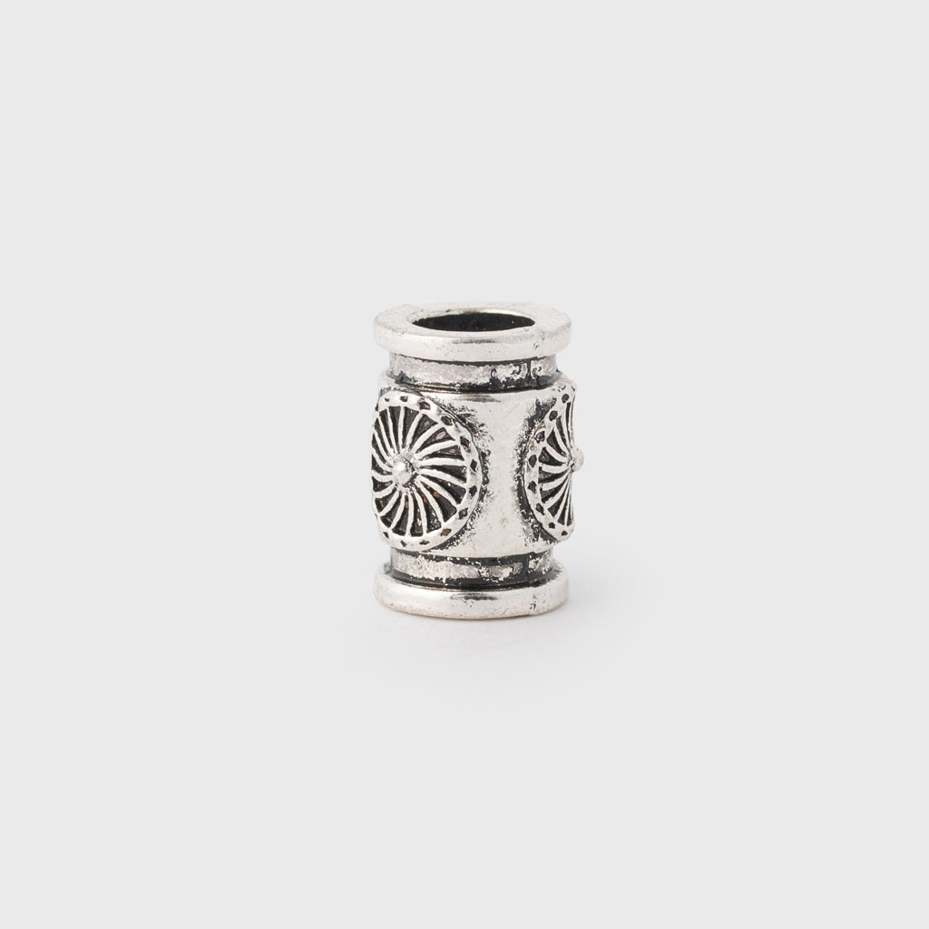 Beard Ring 17, White Metal – Grimfrost