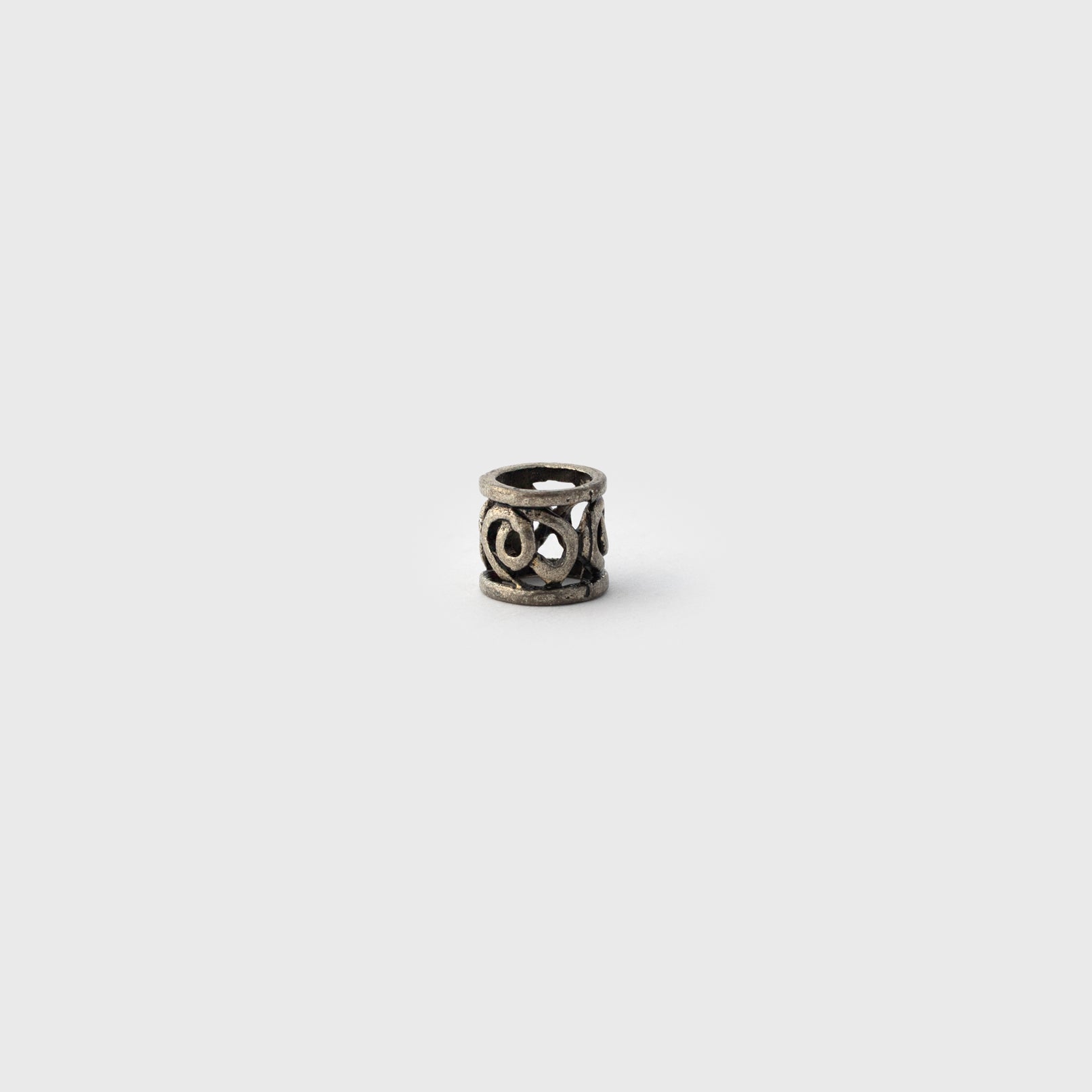 Beard Ring 11, White Metal – Grimfrost