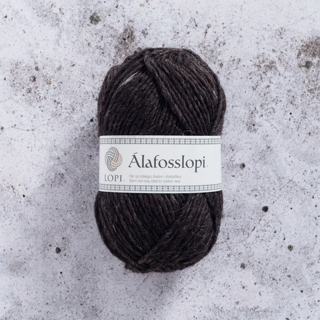 Alafosslopi Yarn, Black Sheep – Grimfrost