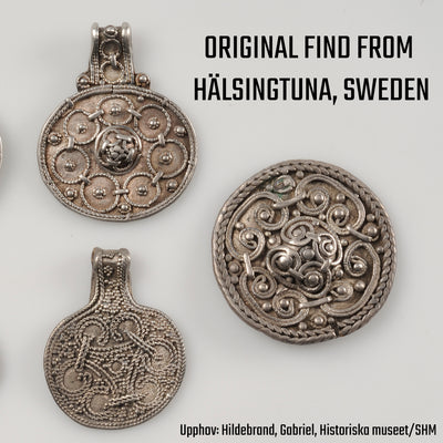 Premium Filigree Brooch, Silver