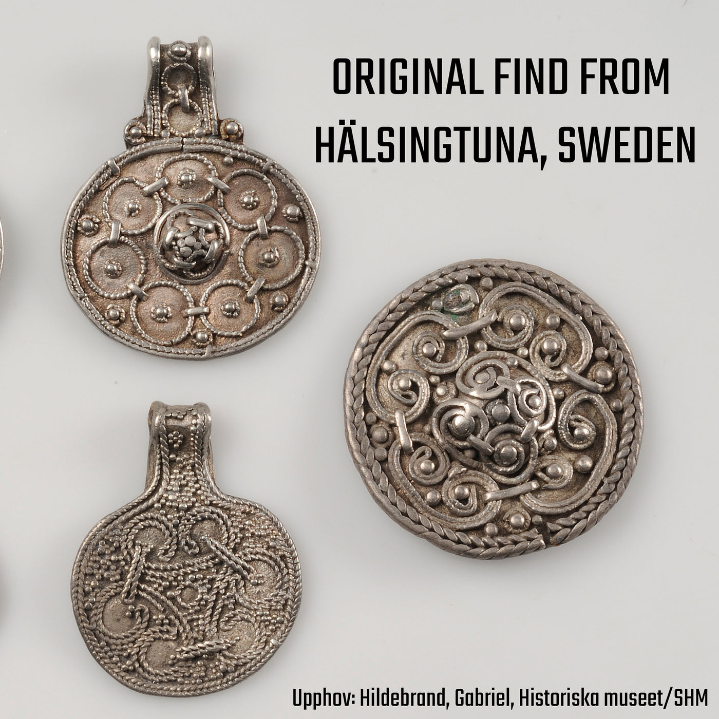 Premium Filigree Brooch, Bronze