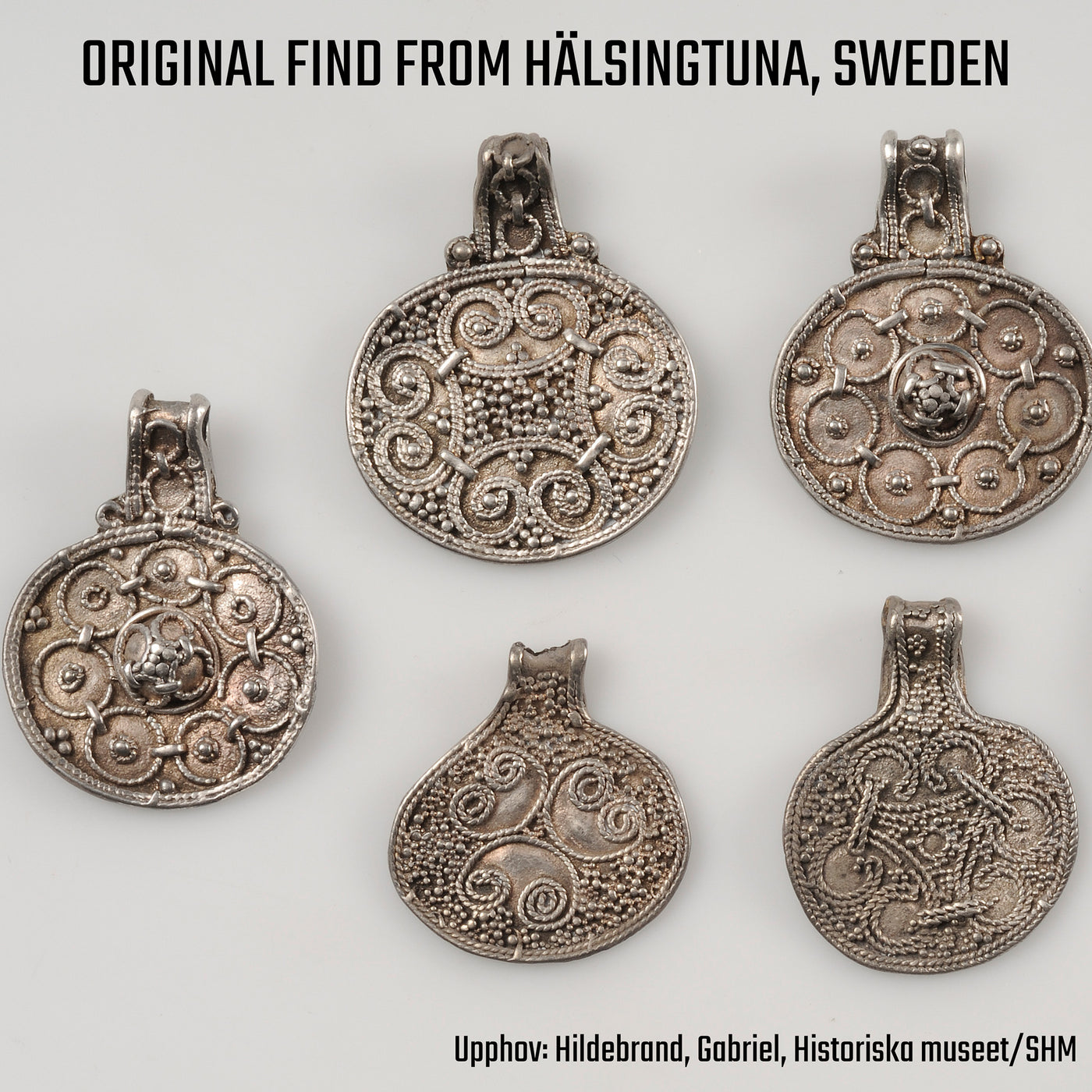 Premium Filigree Pendant, Bronze