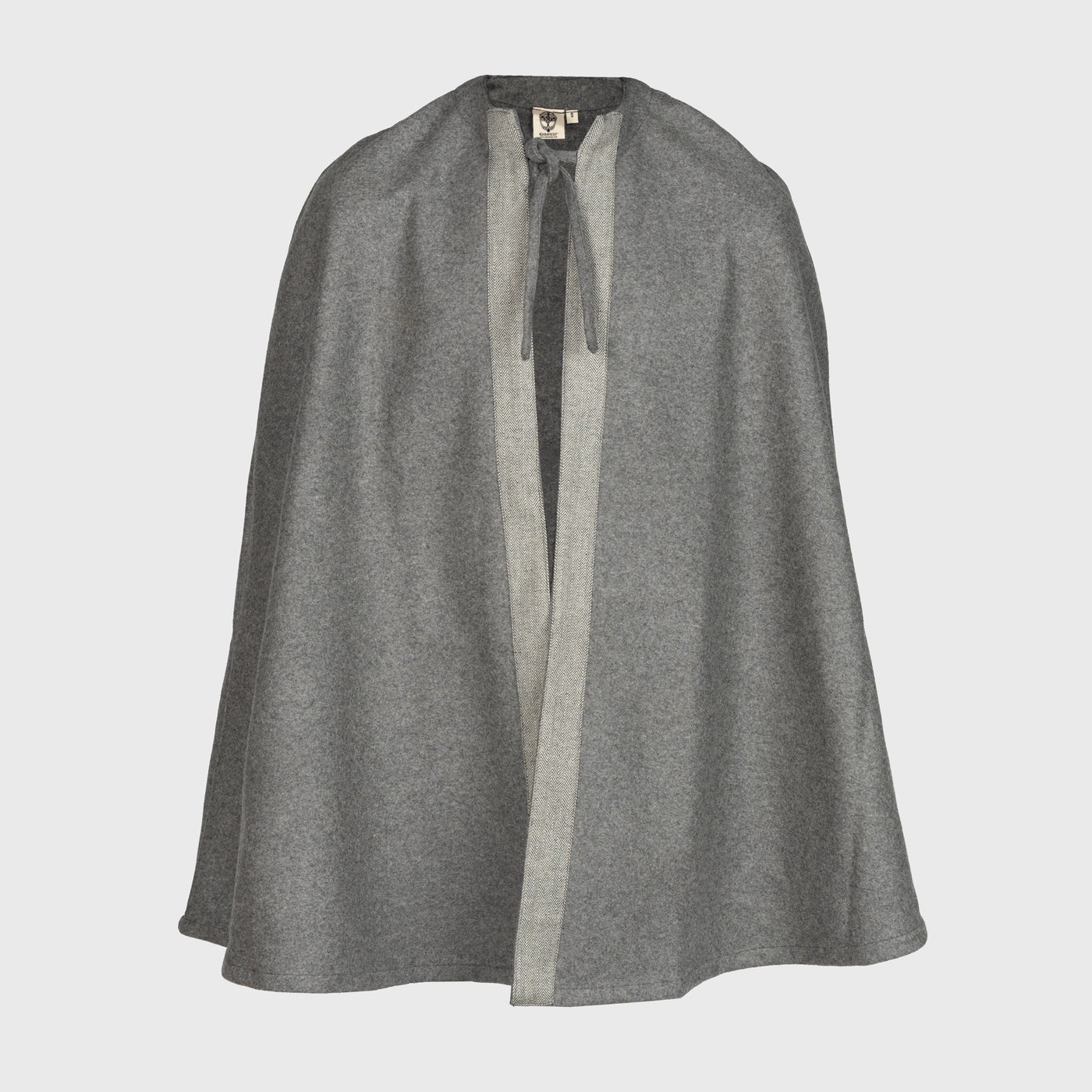 Viking Half-Circle Cloak, Grey – Grimfrost