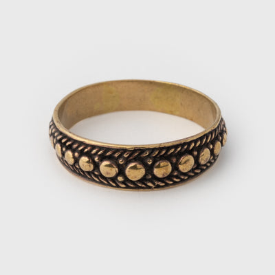 Premium Granulation Ring, Bronze