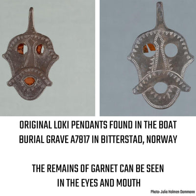 Loki Amulet, Bitterstad, Bronze