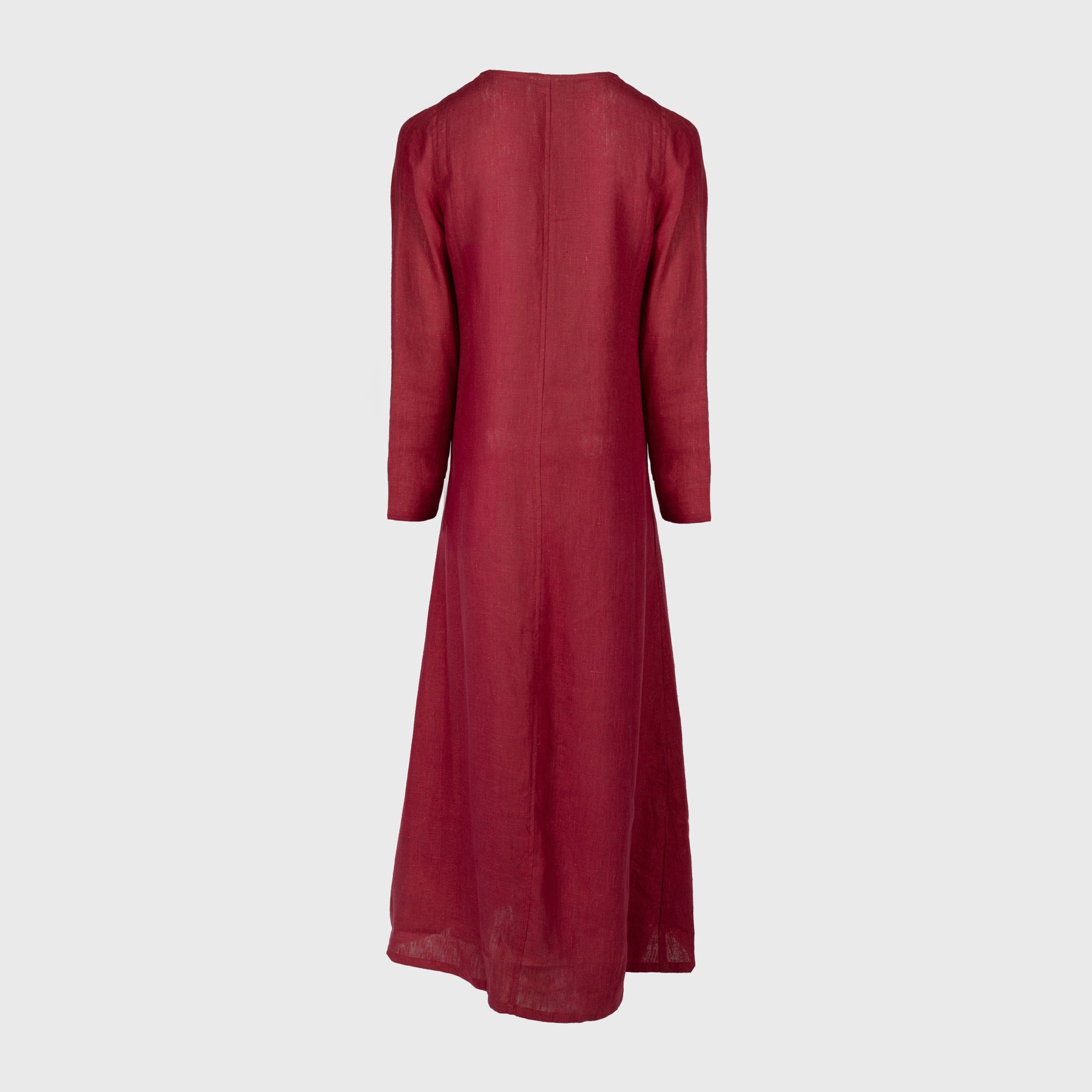 Viking Dress, Linen, Red – Grimfrost