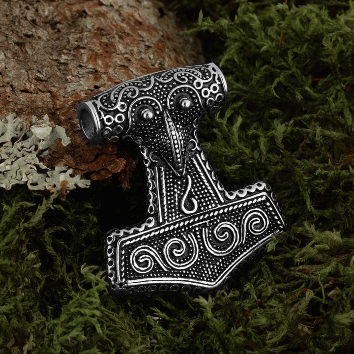 Skane Thor's Hammer, Large, Silver – Grimfrost - Main Image