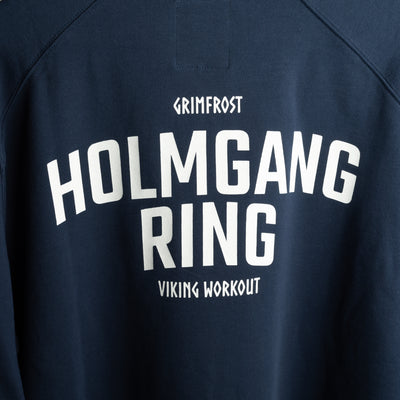 Half-Zip, Holmgang Ring, Blue