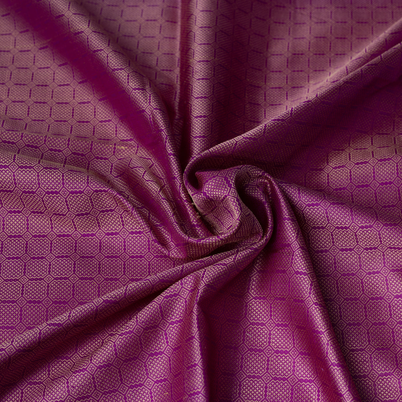 Birka Silk, Handwoven, Purple