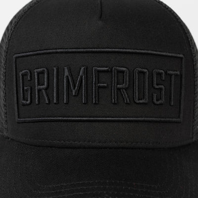 Trucker Cap, Grimfrost, Black