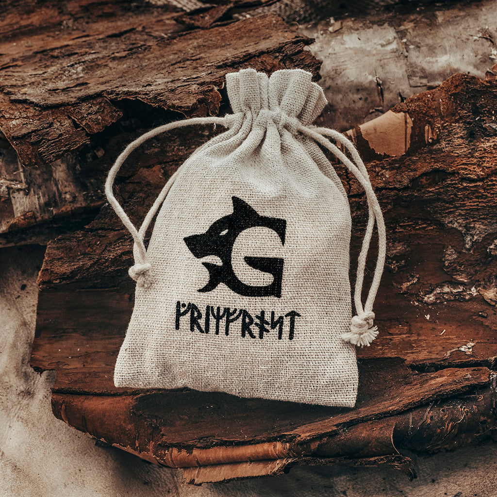 Gift Bags - Grimfrost Gift Bag, Linen - Grimfrost.com