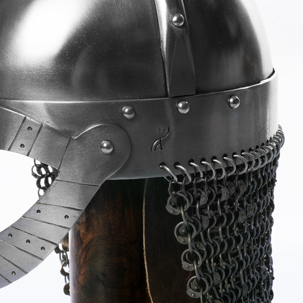 Armor - Viking Gjermundbu Helmet, Aventail - Grimfrost.com
