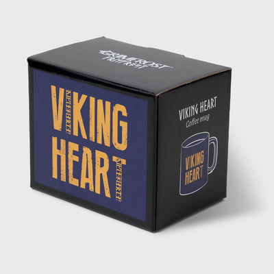 Coffee Mug, Viking Heart, Blue