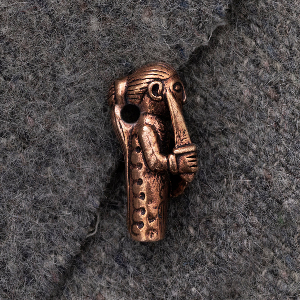 Pendants - Valkyrie Amulet, Bronze - Grimfrost.com