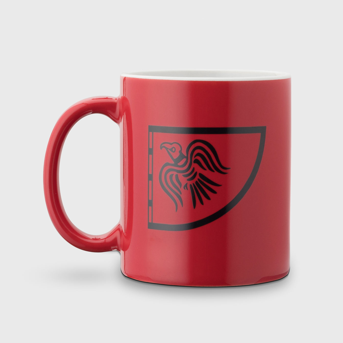 Coffee Mug, Raven Banner, Red