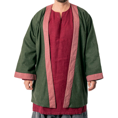 Viking Klappenrock Coat, Green