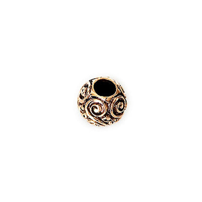 Beard Rings - Bronze Bead, Eternity - Grimfrost.com