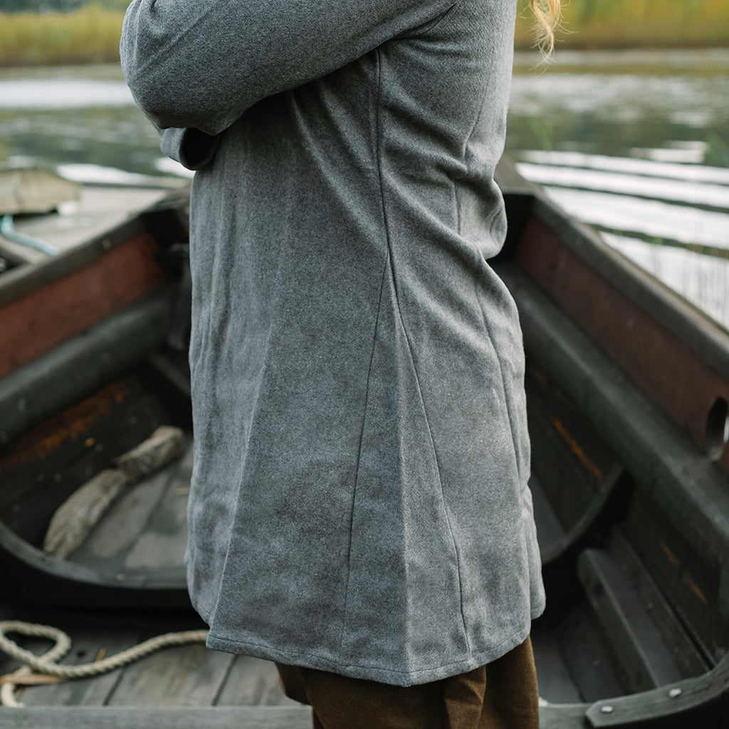 Viking Wool Tunic, Grey – Grimfrost