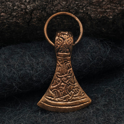Pendants - Axe Pendant, Bronze - Grimfrost.com