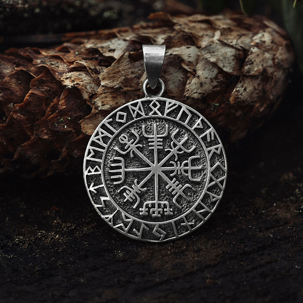 Vegvisir Amulet, Silver – Grimfrost - Main Image
