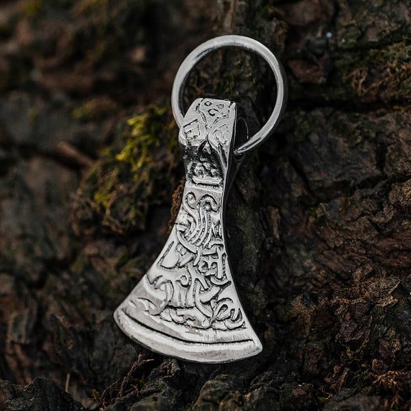 Axe Pendant, Silver – Grimfrost
