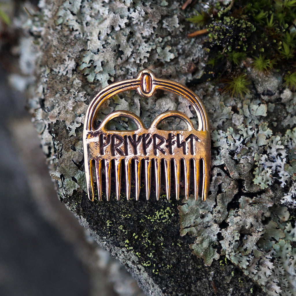 Combs - Viking Comb, Bronze - Grimfrost.com