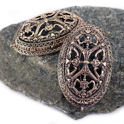 Brooches - Tortoise Brooches, Borre - Grimfrost.com