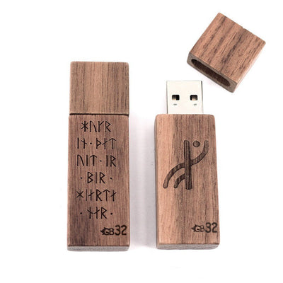 USB Flash Drives - USB Flash Drive 32GB, Runes - Grimfrost.com