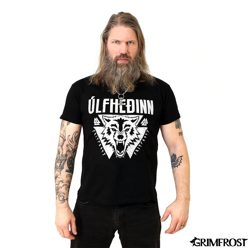 T-shirts - T-shirt, Ulfhedinn, Black - Grimfrost.com