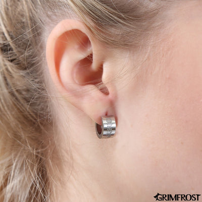 Earrings - Huggie Earring, Gibu Auja - Grimfrost.com