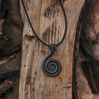 Pendants - Sun Spiral, Hand-forged - Grimfrost.com