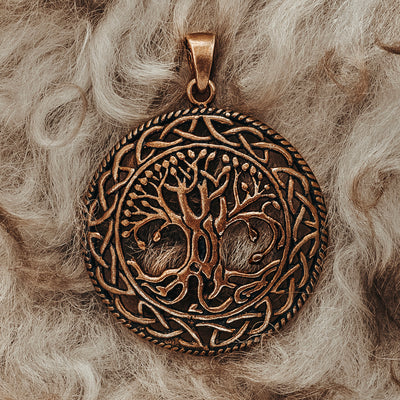 Pendants - Yggdrasil Amulet, Bronze - Grimfrost.com
