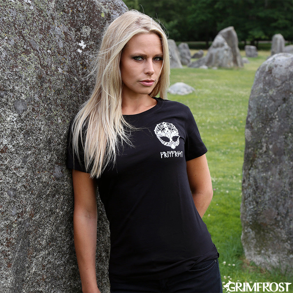 T-shirts - Women's Shirt, Grimfrost Clan, Black - Grimfrost.com