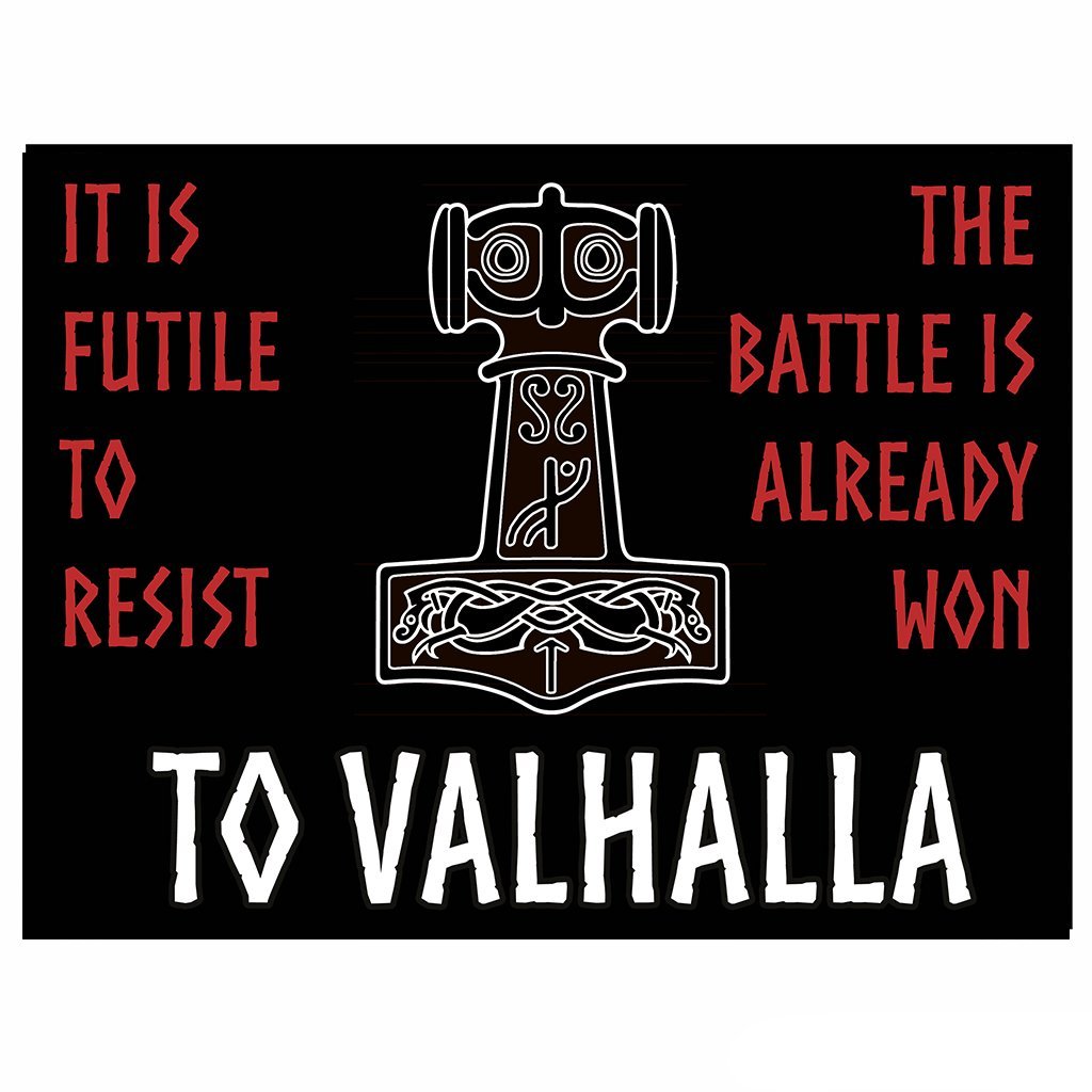 Stickers - Sticker, Valhalla - Grimfrost.com