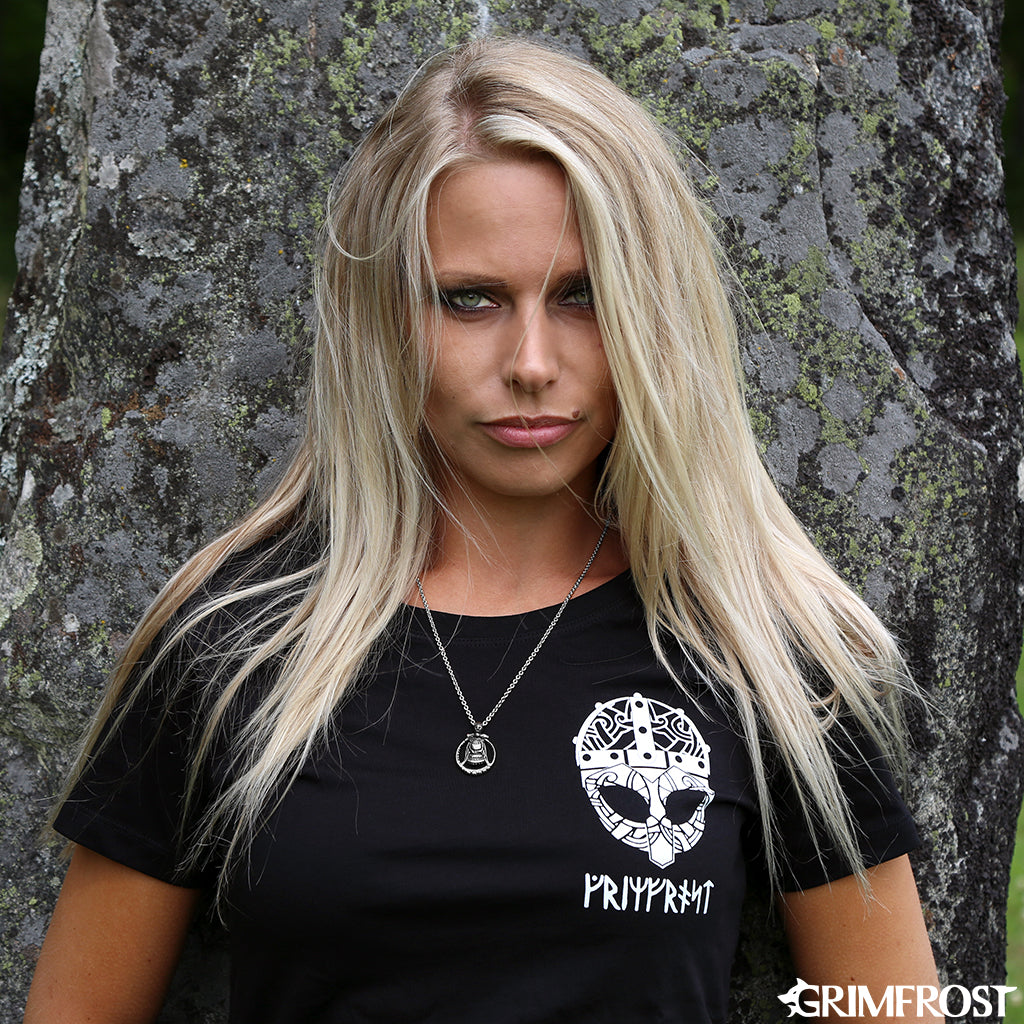 Pendants - Freyja Amulet, Silver - Grimfrost.com