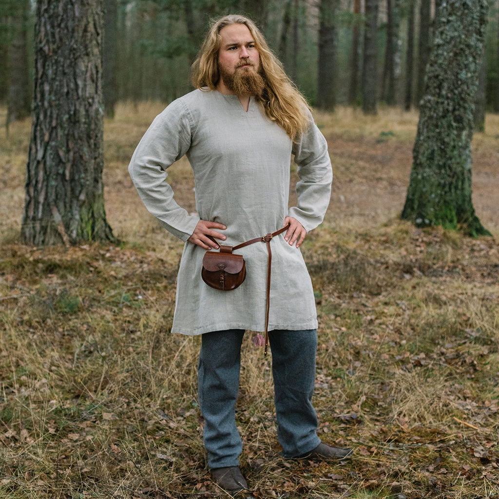 Viking Linen Tunic, Natural – Grimfrost