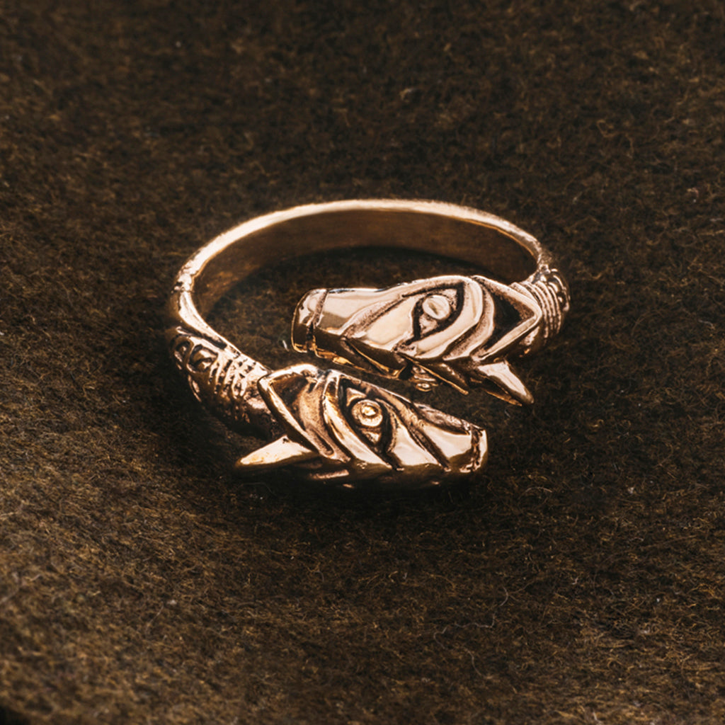 Freki & Geri Ring, Bronze